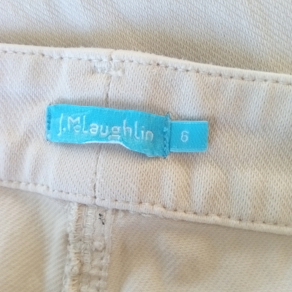 J. MC LAUGHLIN Solid Lexi Jeans In Cream | 6 - Picture 7 of 7